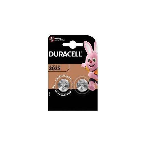 Батарейка літієва  DURACELL DL2025/CR2025   2шт * 1пач