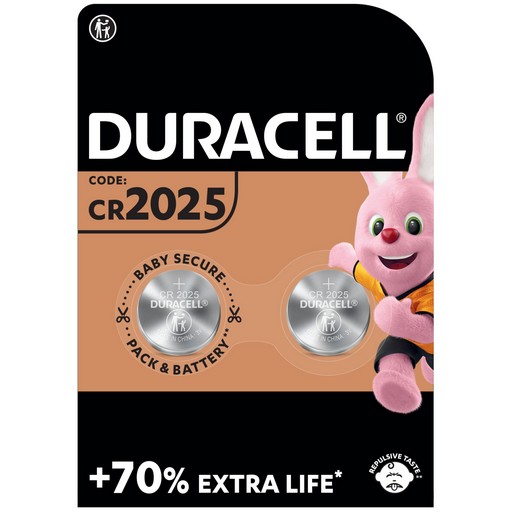 Фото 1. Батарейка літієва  DURACELL DL2025/CR2025