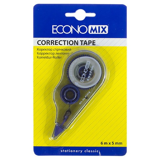 Коректор-стрічка Economix 5мм*6м 
