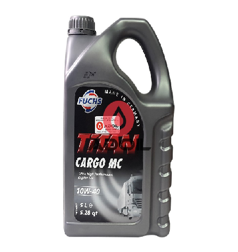 Олива моторна FUCHS TITAN CARGO MC SAE 10W-40. 3x5 lt (5 л)