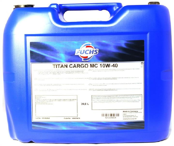 Олива моторна FUCHS TITAN CARGO MC SAE 10W-40. 20 lt (20 л)