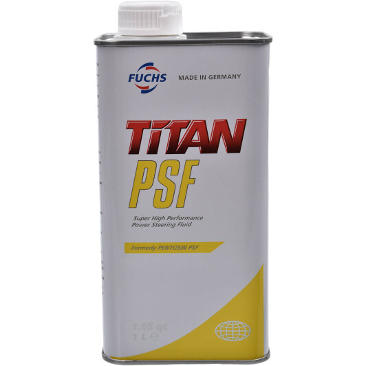 Рідина гідравлічна (ГУР) FUCHS TITAN PSF. 6x1 lt (1 л) (альт. код 601430855)