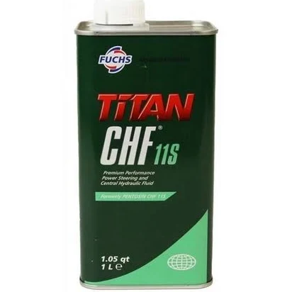 Фото 1. Рідина гідравлічна (ГУР) FUCHS TITAN CHF 11S. 6x1 lt (1 л)