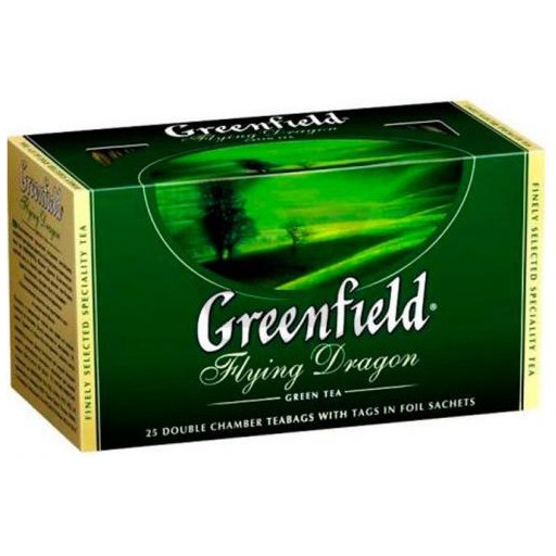 Чай зелений GREENFIELD Flying Dragon 25 ПАК