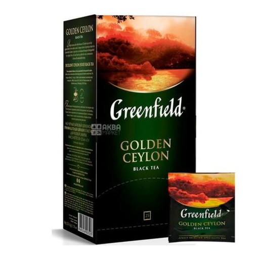 Чай Greenfield Golden Ceylon (25пак)