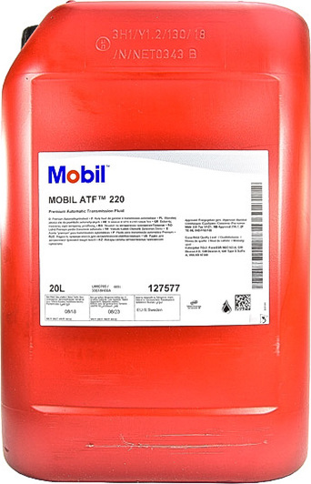 Олива трансмісійна Mobil ATF 220. 20 lt (20 л)