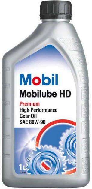 Олива трансмісійна Mobilube HD 80W-90. 12x1 lt (1 л) (альт. код 152661)