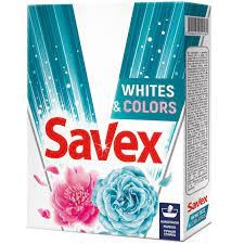 Порошок SAVEX PARFUM LOCK WHITESCOLORS ручний 400г