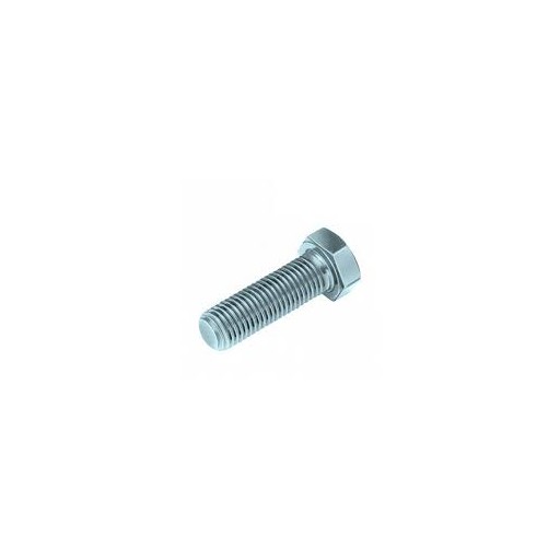 Болт метричний 8x60, DIN 933, шестигр.головка,повна різьба,ЦБ, (код 869)