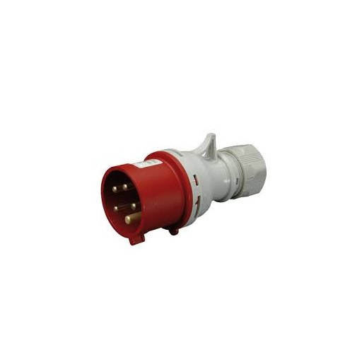 Вилка кабельна EV-3253 IP44 (32A, 400V, 3P+N+PE), ЕТІ