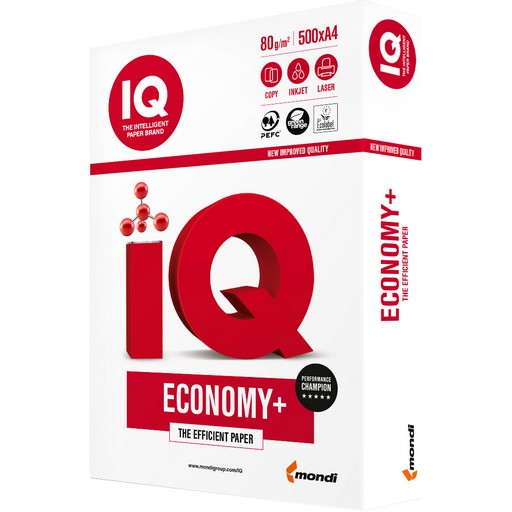 Папір офісний  А4 IQ Economy+ 80г/м2 500 арк.