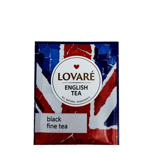 Чай чорний LOVARE English Breakfast 50 ПАК.