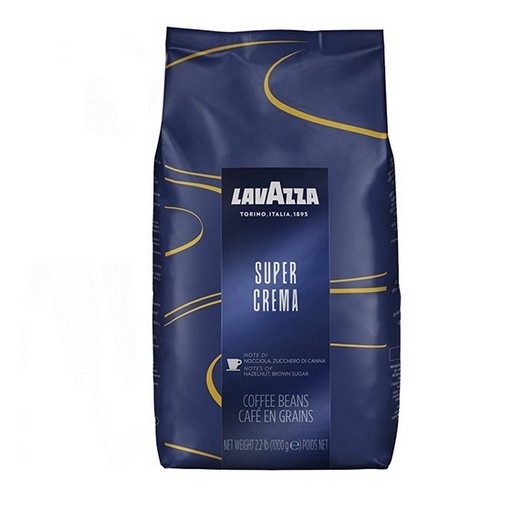 Кава в зернах LAVAZZA Super Crema 1000грам