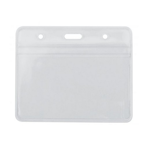 Фото 1. Бейдж горизонтальний OPTIMA PVC 108х70мм замок zip lock O45611