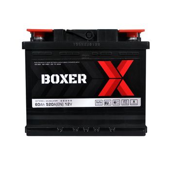 Акумулятор BOXER (555 81) (L2) 60Ah 520A L+