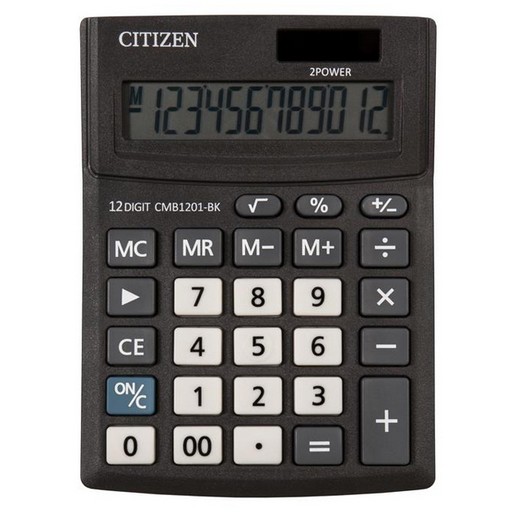 Фото 2. Калькулятор Citizen CMB-1201-BK, 12 розрядів CITIZEN SGCMB1201BK