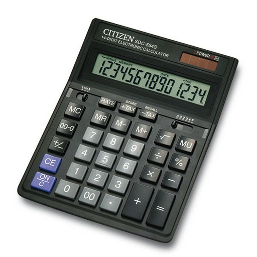Фото 2. Калькулятор Citizen SDC-554S, 14 розрядів CITIZEN SGSDC554S