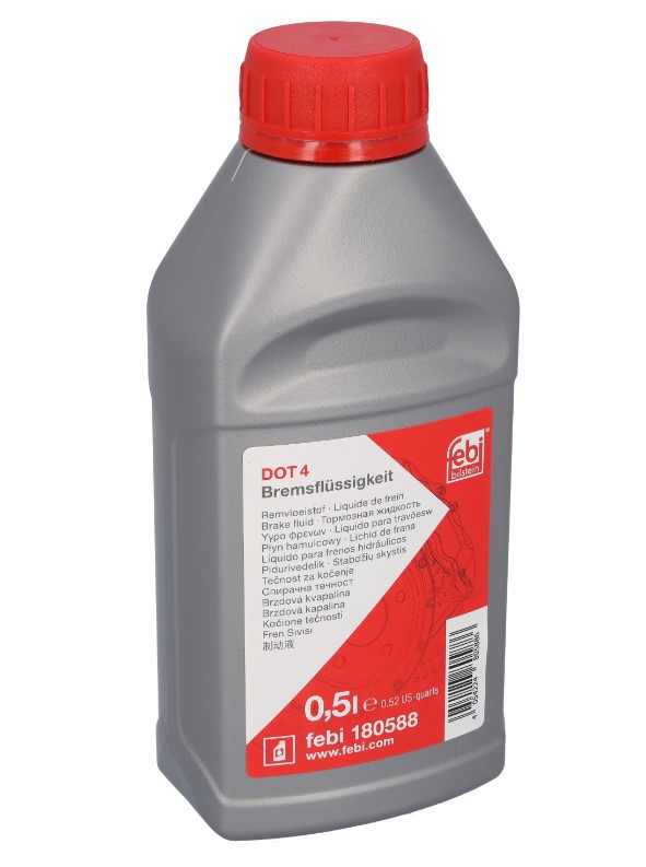 Рідина гальм. FEBI DOT4 (Каністра 0.5л)