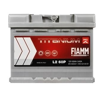 Акумулятор FIAMM Titanium Pro (L2) 60Аh 540А R+