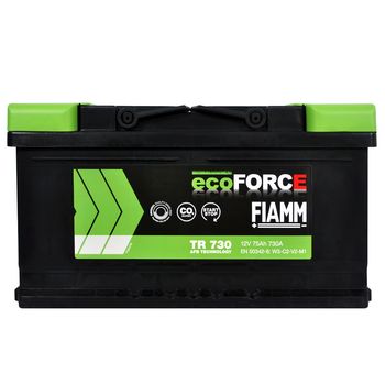 Акумулятор FIAMM Ecoforce AFB 75Аh 730А R+ (TR730) (L4B)