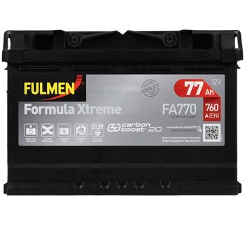 Фото 1. Акумулятор FULMEN (FA770) Formula Xtreme (L3) 77Ah 760A R+