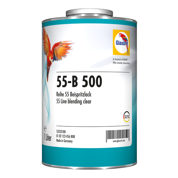 РОЗЧИННИК 55-B500 ДЛЯ ПЕРЕХОДІВ. 1.0Л (BLENDING CLEAR 55-B 500 1.0L)НЕТТО=0.91 КГ AZ55-0500-G202