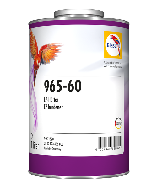 ЗАТВЕРДЖУВАЧ 965-60 для епоксидного грунта 1.0 Л (EPOXY VOC HARDENER 965-60 1.0 L) НЕТТО=0.93 КГ SC65-0560-G201
