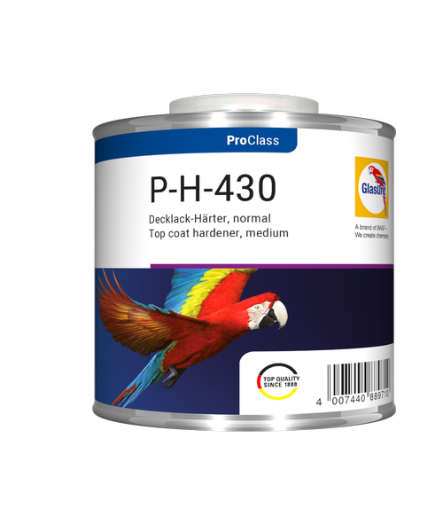 Затверджувач P-H-430 нормальний 0.5Л (Topcoat hardener, medium) НЕТТО=0.507 КГ SC29-030P-G200