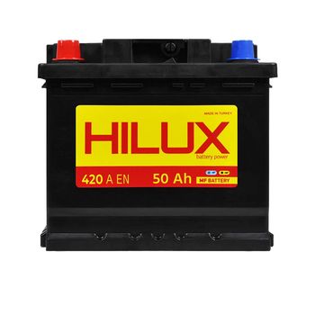 Акумулятор HILUX Black 50Ah 420A L+ (L1)
