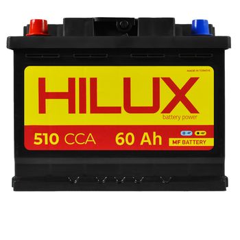 Акумулятор HILUX Black 60Ah 510A L+ (L2)