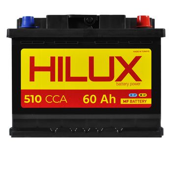 Фото 1. Акумулятор HILUX Black 60Ah 510A R+ (L2)
