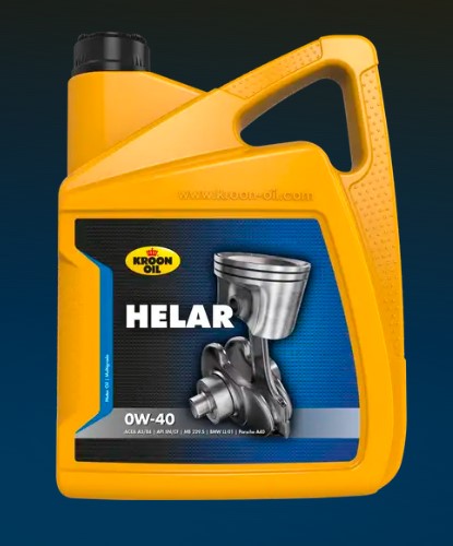 Олива моторна HELAR 0W-40 5л