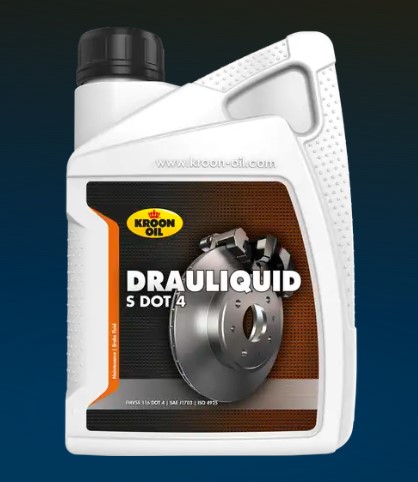 Фото 1. Рідина гальмівна DRAULIQUID-S DOT 4 BRAKEFLUID 1л