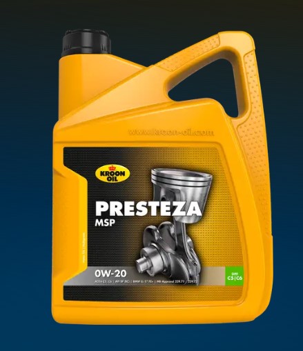 Олива моторна Presteza MSP 0W-20 5л
