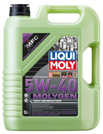 ОЛИВА МОТОРНА MOLYGEN NEW GENERATION 5W-40 5Л