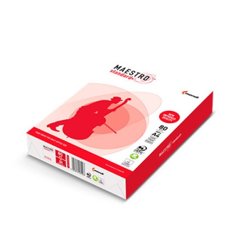 Папір офісний Maestro Standard+ A4 щ. 80 г/м2, 500 арк./пач.