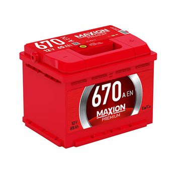 Акумулятор MAXION Premium (L2) 65 Аh 670A L+