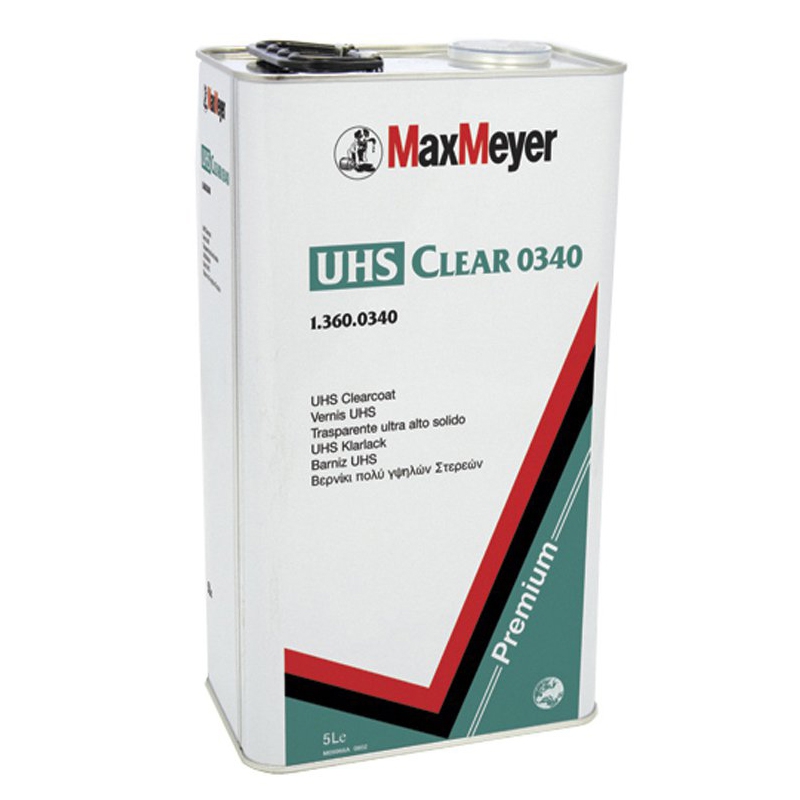 Лак безкольоровий акриловий Clear UHS (5л.) Нетто=5