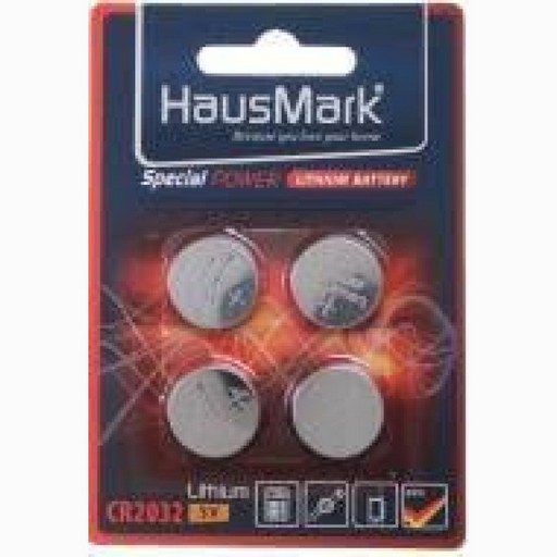 Батарейка літієва HausMark CR2032/DL2032 2шт * 1пач