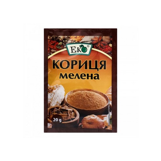 Приправа ЕКО кориця мелена  20гр.