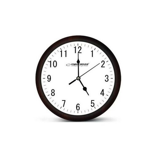 Настінний годинник Esperanza Wall Clock Los Angeles EHC015W White