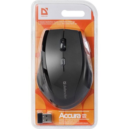Миша DEFENDER Accura MM-365 Wireless