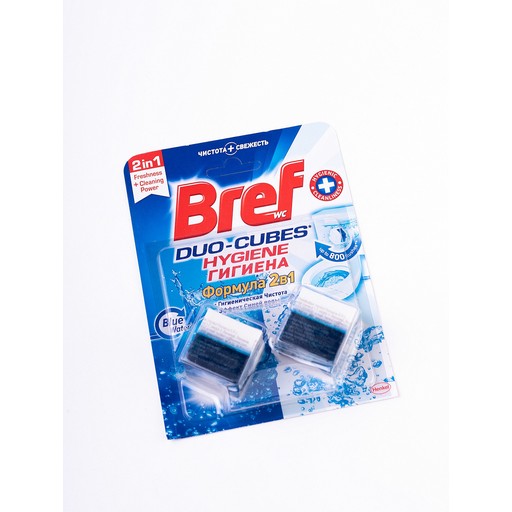 Кубики для унітазу Bref (2шт.*50г)