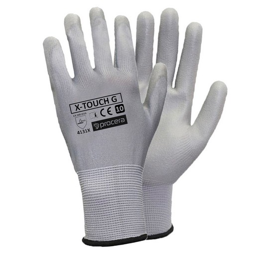Рукавиці захисні робочі, X-TOUCH GREY р.8
