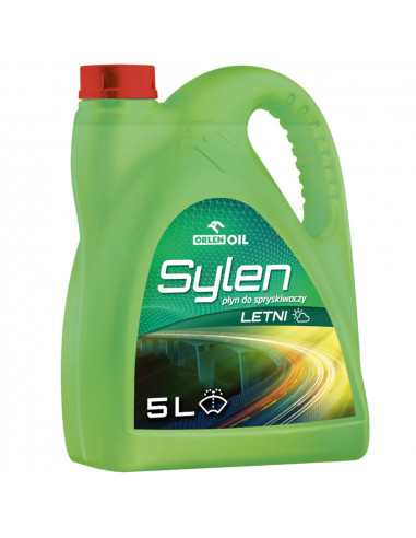 Рідина в бачок омивача літня ORLEN SYLEN SUMMER WINDSCREEN WASH green. 3x5 lt (5 л)