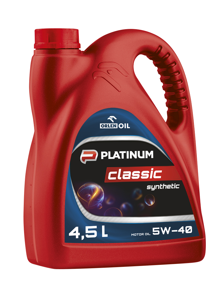 Олива моторна ORLEN PLATINUM CLASSIC SYNTHETIC 5W-40. 3x4.5 lt (4.5 л)