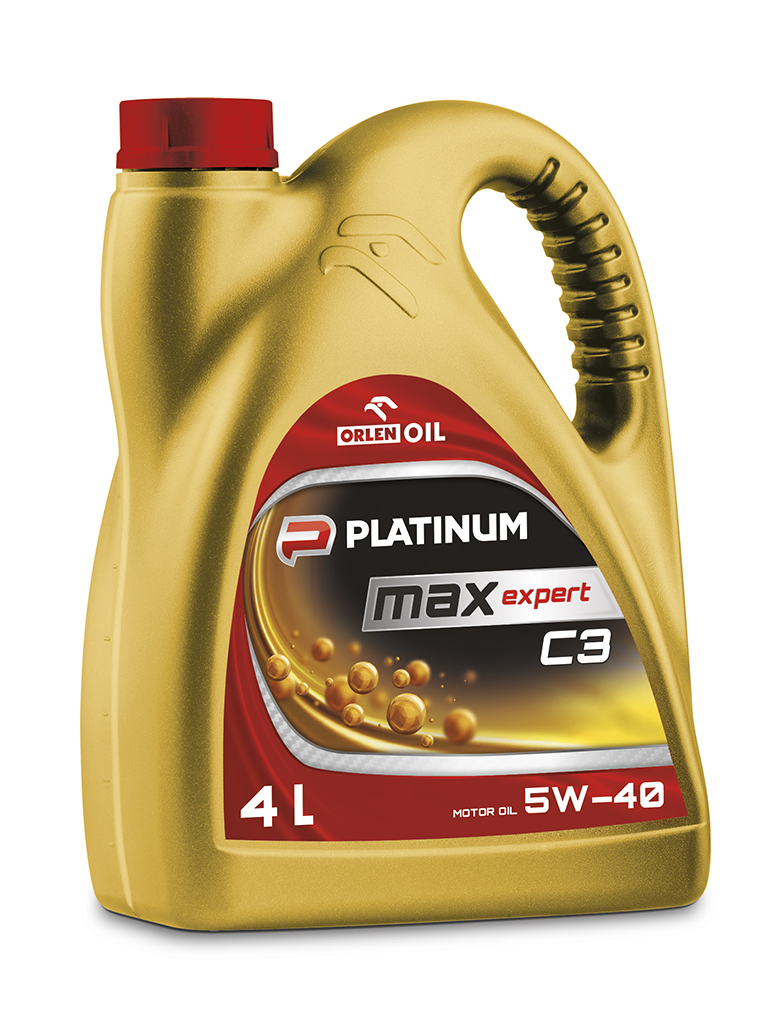 Олива моторна ORLEN PLATINUM MAXEXPERT C3 5W-40 SF. 3x4 lt (4 л)