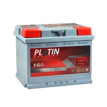 Акумулятор PLATIN Pro MF (L2) 60Ah 540A R+