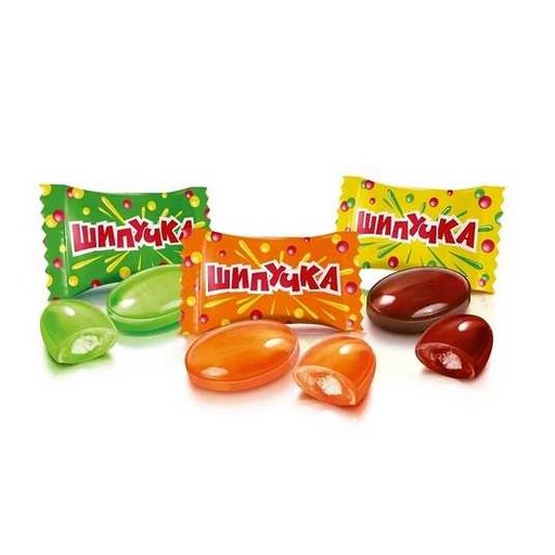 Карамель ROSHEN Шипучка 1 кг.