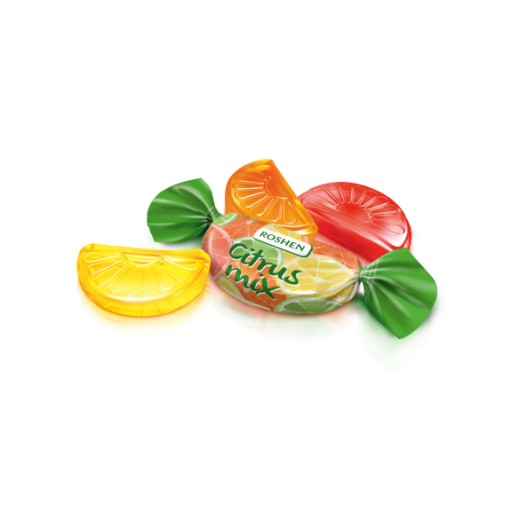 Цукерки ROSHEN Цитрусовий мікс 1 кг.
